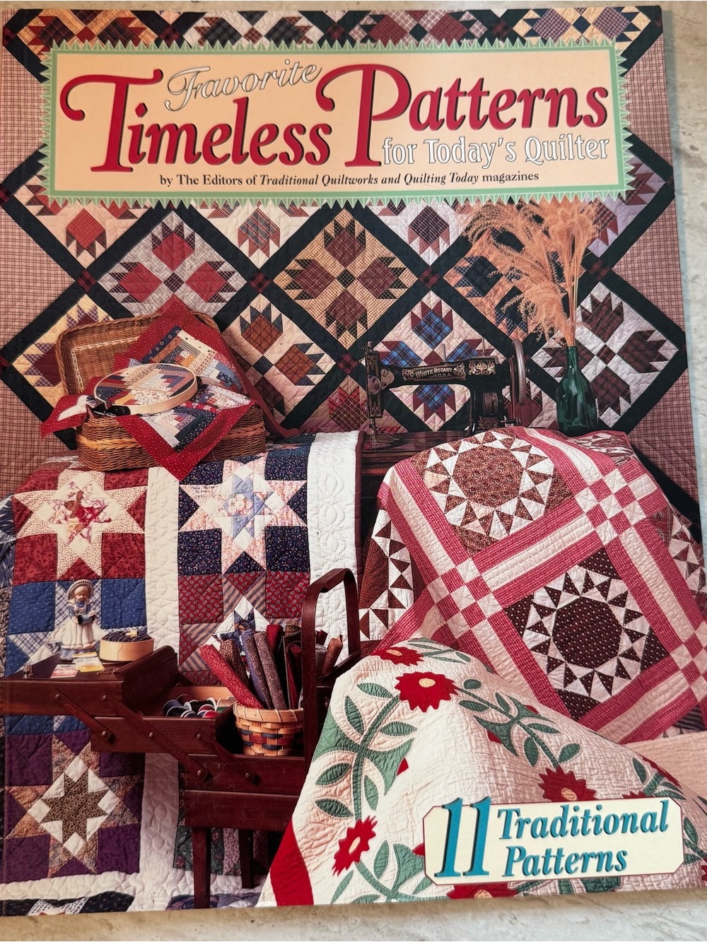 Timeless Patterns Quilting Book Vintage 1999